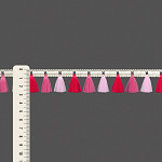 FRANJA PINGENTE 2,8cm CHAMPAGNE/ROSA/PINK/ROSA 10m