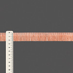 FRANJA LISA MOANA 2,3cm PÊSSEGO/CHAMPAGNE 10m
