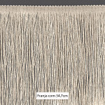 FRANJA LISA 34,7cm CRU 10m