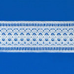 ENTREMEIO CROCHÊ 7,8cm BRANCO 20m