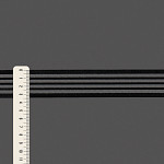 ELÁSTICO VAZADO SWEET 3,4cm PRETO 1m