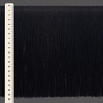 FRANJA LISA 19,8cm PRETO 10m