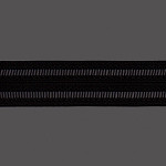 ELÁSTICO PALITO DUPLO 5,8cm PRETO 25m