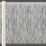 FRANJA VISCOSE DUPLA 20cm SEM BENEFICIAMENTO 25m