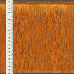 FRANJA FINA LISA 19,8cm AMARELO QUEIMADO 10m