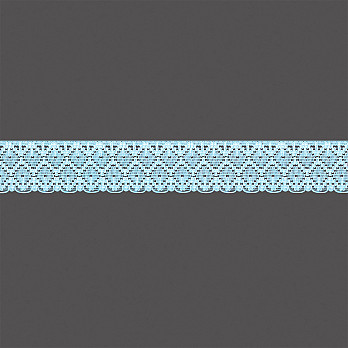 RENDA ANDRESSA 3,3cm AZUL CELESTE 30m