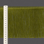 FRANJA FINA LISA 14,8cm VERDE LIMA 10m