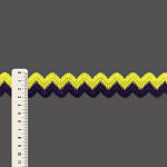 ELÁSTICO SIANINHA LISTRADO DUO 3,1cm ROXO/AMARELO 20m
