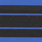 ELÁSTICO TRANSPARÊNCIA 8,2cm PRETO 25m