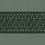 ENTREMEIO ZIG ZAG BOLINHA LOLLA 5,6cm PRETO 30m