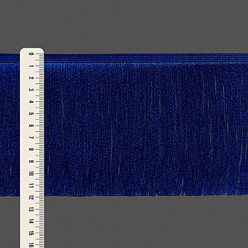 FRANJA FINA LISA 11,9cm AZUL ROYAL 10m