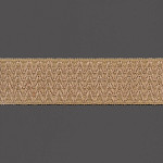 ELÁSTICO ZIG ZAG 5,7cm CEVADA/JUTA 25m