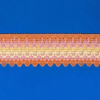 RENDA CAMADAS 4,7cm MULTICOR 30m