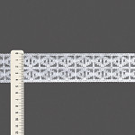 ENTREMEIO EDUARDA 4,4cm BRANCO 30m