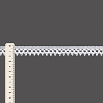 RENDA BOLINHA BICO POPPY 1,9cm BRANCO 30m