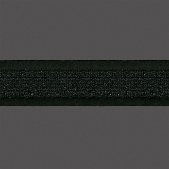 PASSAMANARIA FRANJA 4,5cm PRETO/LUREX PRETO 1m