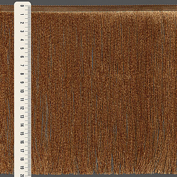 FRANJA FINA LISA 19,8cm OCRE 10m