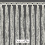 FRANJA PINGENTE 57,8cm PÉROLA/CHAMPAGNE 10m