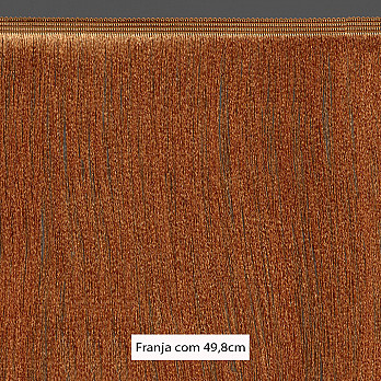 FRANJA FINA LISA 49,8cm BEGE 10m