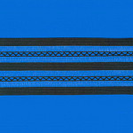 ELÁSTICO FLORENÇA NYLON 6,8cm PRETO 25m