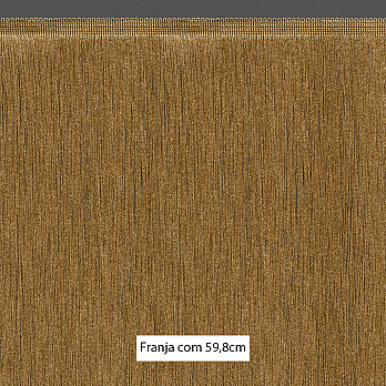 FRANJA FINA LISA 59,8cm CAMURÇA EXUBERANTE 10m