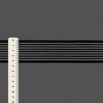 ELÁSTICO VAZADO 4,4cm PRETO 25m