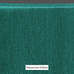 FRANJA ESPESSA LISA 33,8cm VERDE 10m