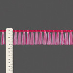 FRANJA PINGENTE 4cm PINK/LILÁS CLARO/AZUL NUVEM 10m