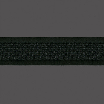 PASSAMANARIA FRANJA 4,5cm PRETO/LUREX PRETO 20m