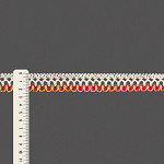 RENDA BICO ONDULADO 2,3cm CRU/PINK/AMARELO MÉDIO 30m