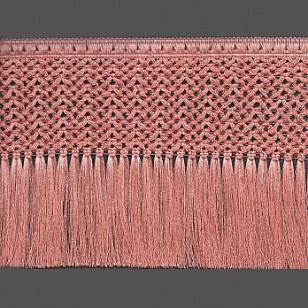 FRANJA MACRAMÊ 15,8cm ROSA 10m