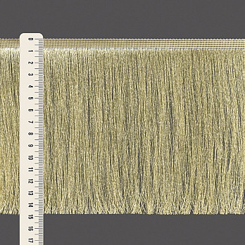 FRANJA FINA LISA 14,8cm AMARELO CLARO 10m