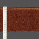 FRANJA ESPESSA LISA 12,8cm BEGE 1m