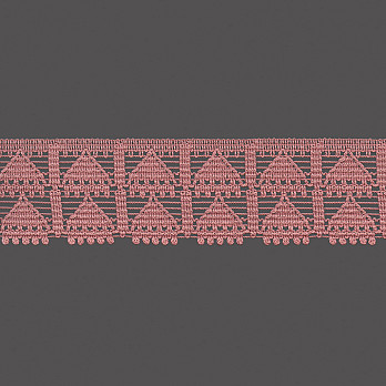 RENDA ESTHER 5,5cm ROSÊ VELHO 30m