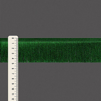 FRANJA FINA LISA 4,8cm VERDE BANDEIRA 10m