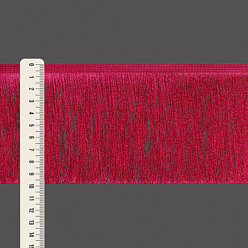 FRANJA FINA LISA 9,8cm MAGENTA 10m