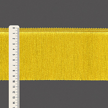 FRANJA MÉDIA LISA DIOR 9,8cm AMARELO 10m