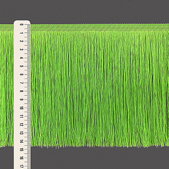 FRANJA FINA LISA 14,8cm VERDE NEON 10m