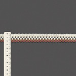 RENDA BICO ONDULADO 2,4cm CHAMPAGNE/AREIA ESCURO/ROSE VELHO 30m