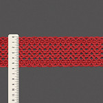 ENTREMEIO CROCHÊ CLARA 5,8cm GOIABA 30m