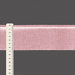 FRANJA ESPESSA LISA 6,8cm ROSA BEBE 10m