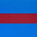 ENTREMEIO QUADRICULADO 4,5cm VERMELHO 30m