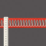PONTO PALITO DUPLO 4,4cm TIJOLO/CHAMPAGNE 30m