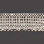RENDA BOLINHA 8,5cm CRU 30m