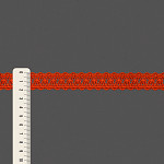 ENTREMEIO ONDULADO FLORENZA 2cm TANGERINA 30m