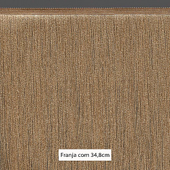 FRANJA FINA LISA 34,8cm BEGE 10m
