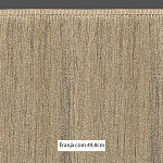 FRANJA FINA LISA 49,8cm PALHA 10m