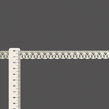 RENDA CROCHÊ 1,4cm CHAMPAGNE 30m