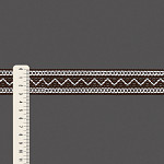 ENTREMEIO BOLINHA ZIG ZAG 3,1cm CASTOR/SEM BENEFICIAMENTO 30m