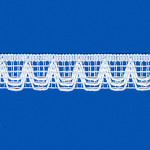 RENDA ESTREITA 2,1cm BRANCO 30m